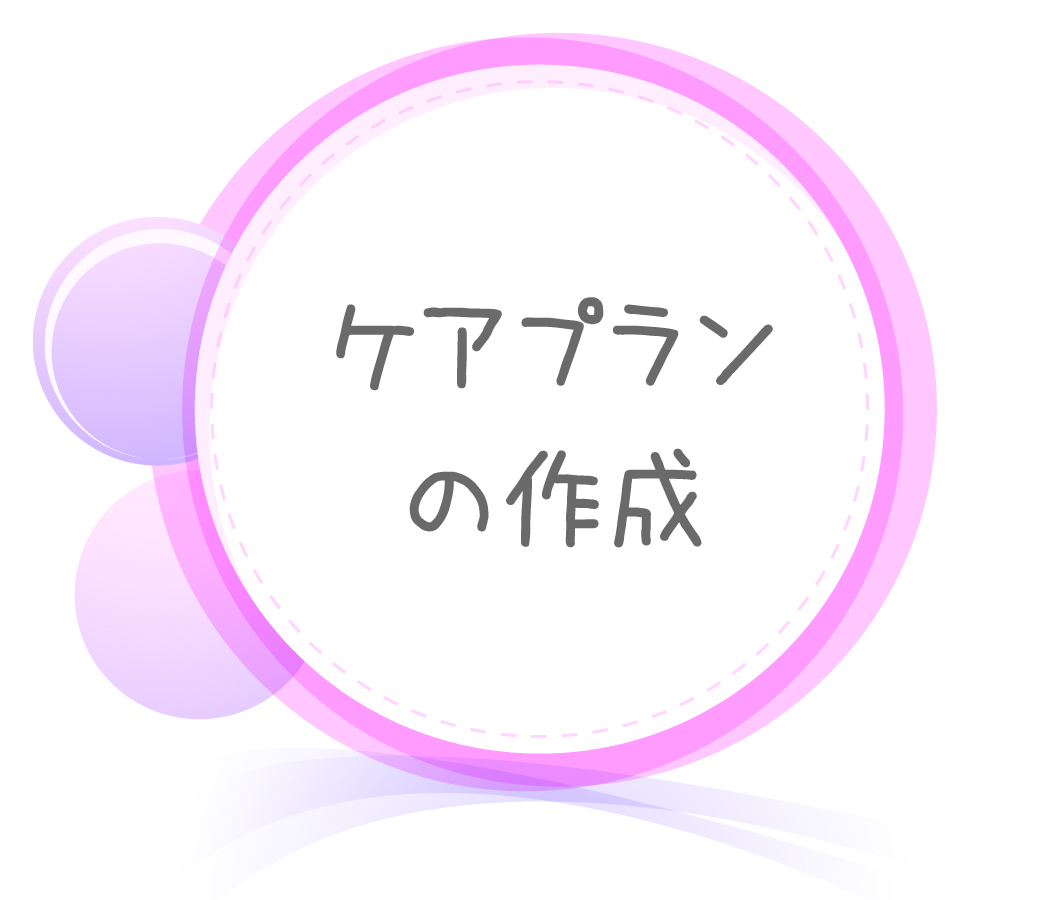 ケアプランの作成